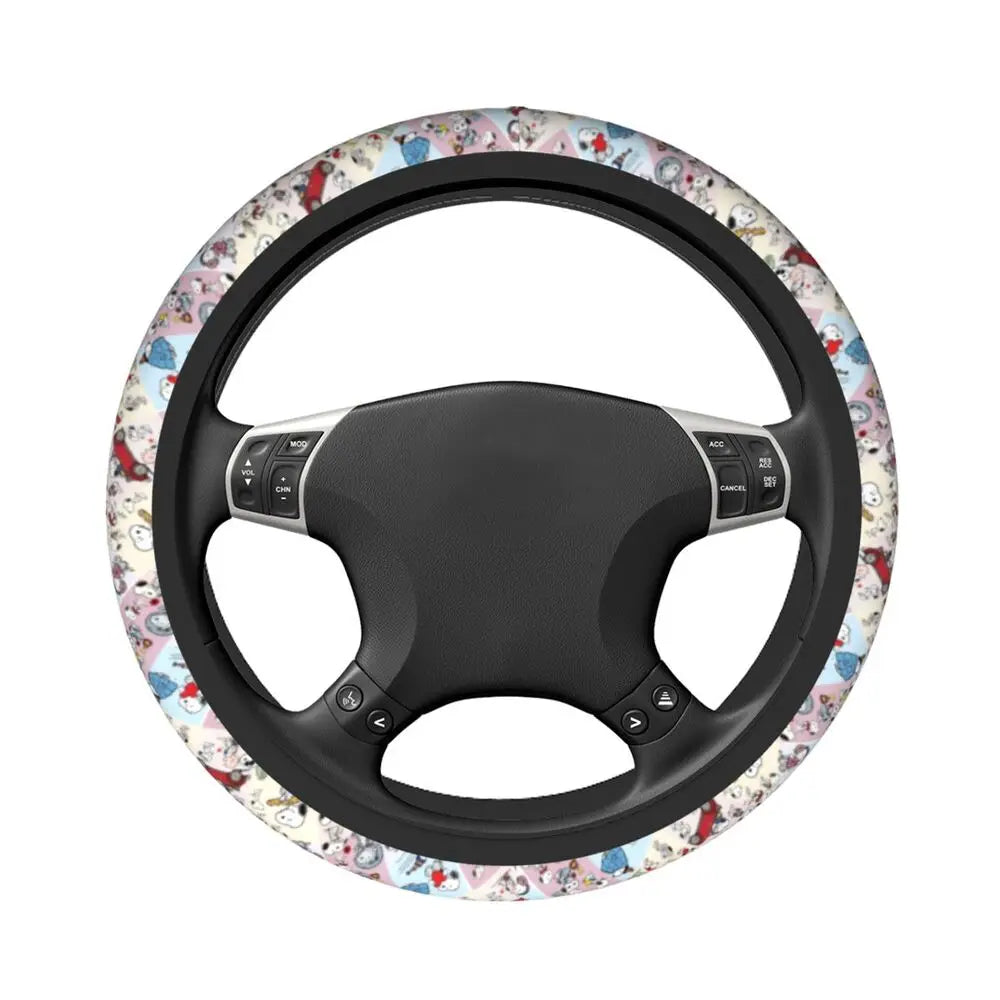 Snoopy Steering Wheel Cover 🐶