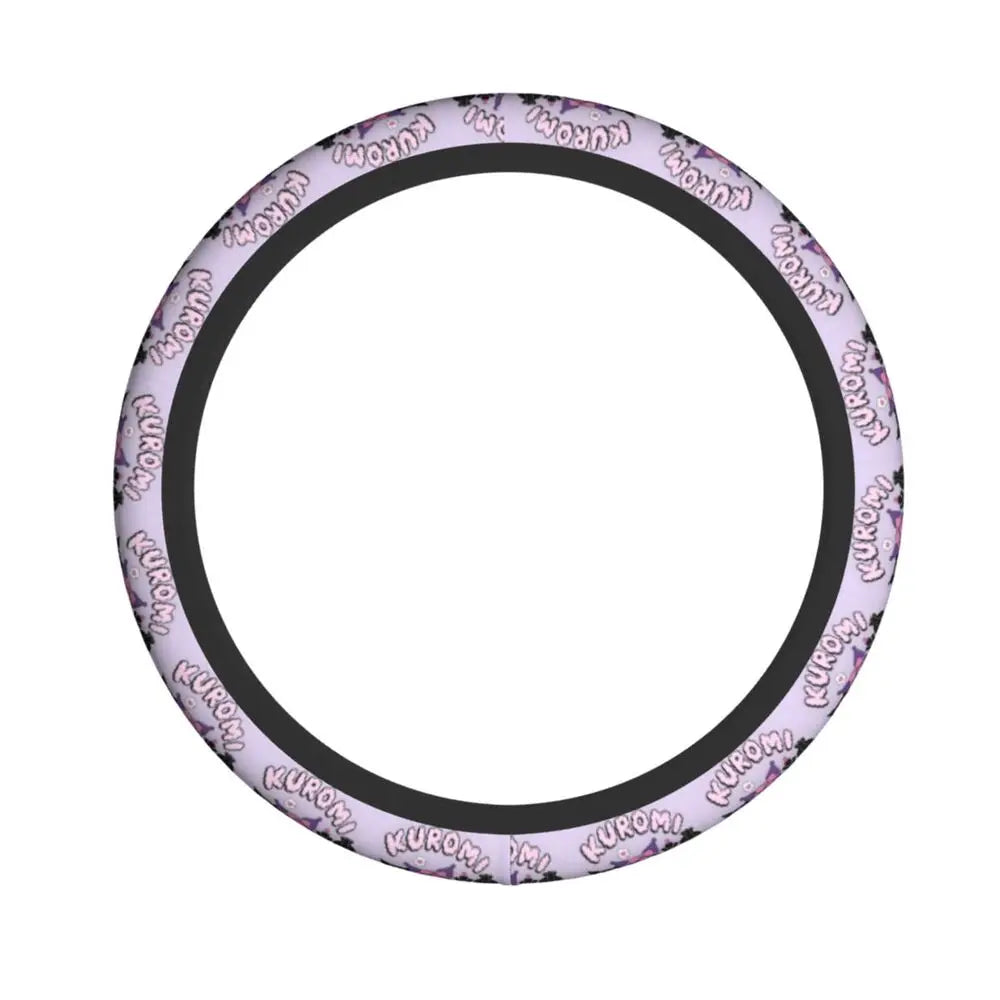 Kuromi Steering Wheel Cover 🖤