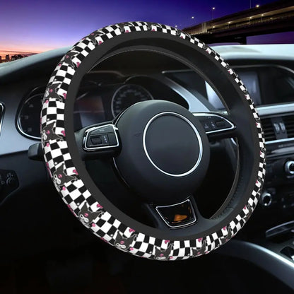 Kuromi Steering Wheel Cover 🖤