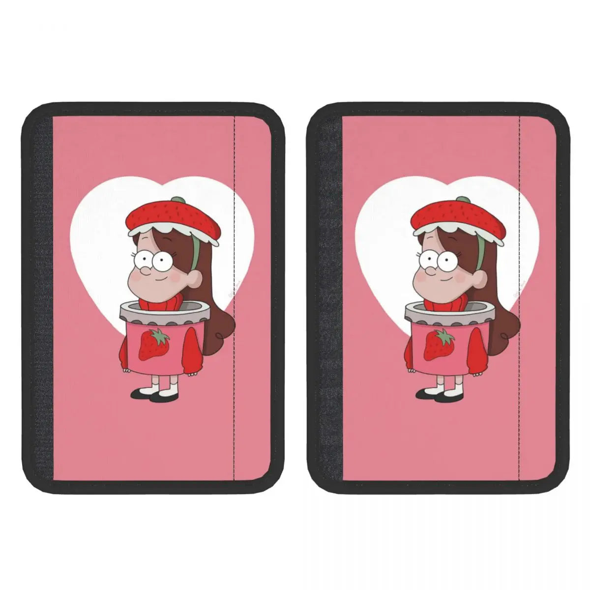 Custom Gravity Falls Anime Car Seat Belt Pads