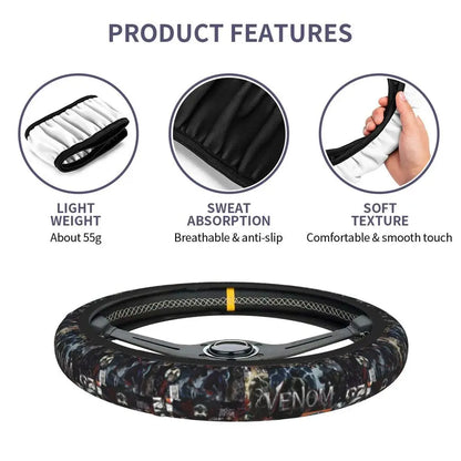 Venom Steering Wheel Cover 🖤