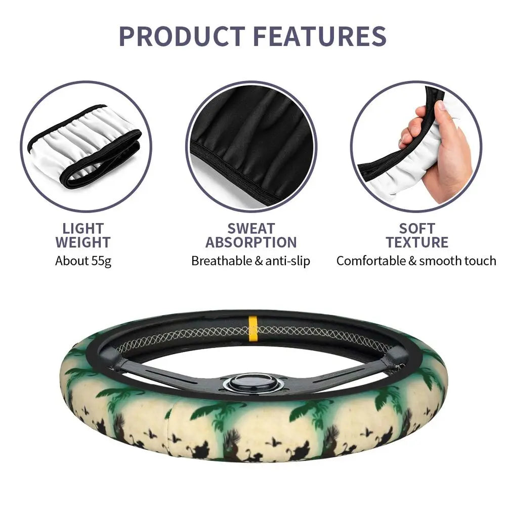 Simba & Nala Steering Wheel Cover
