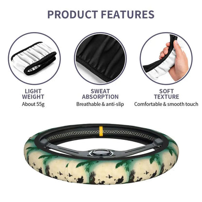 Simba & Nala Steering Wheel Cover