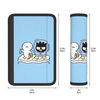 BADBADTZ-MARU Car Seat Belt Pads (2 Pack)