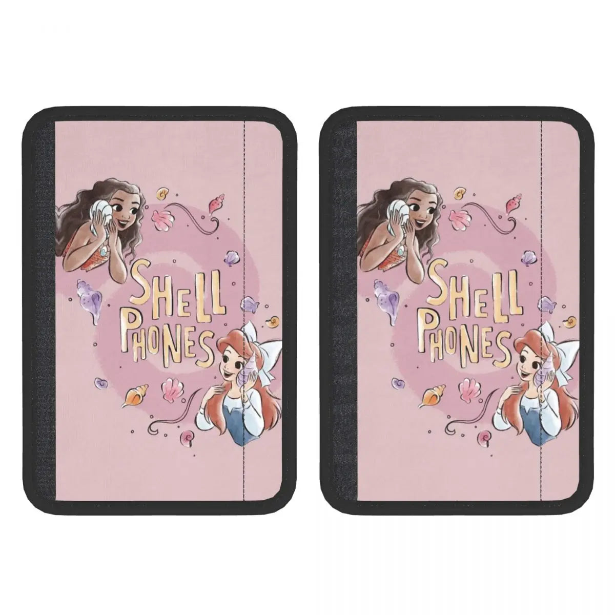 Custom Moana Cartoon Car Seat Belt Pads