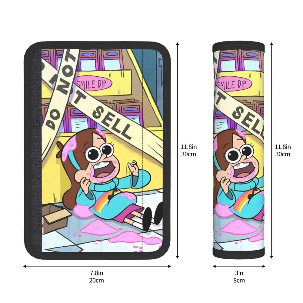 Gravity Falls Seat Belt Pads (2 Pack)
