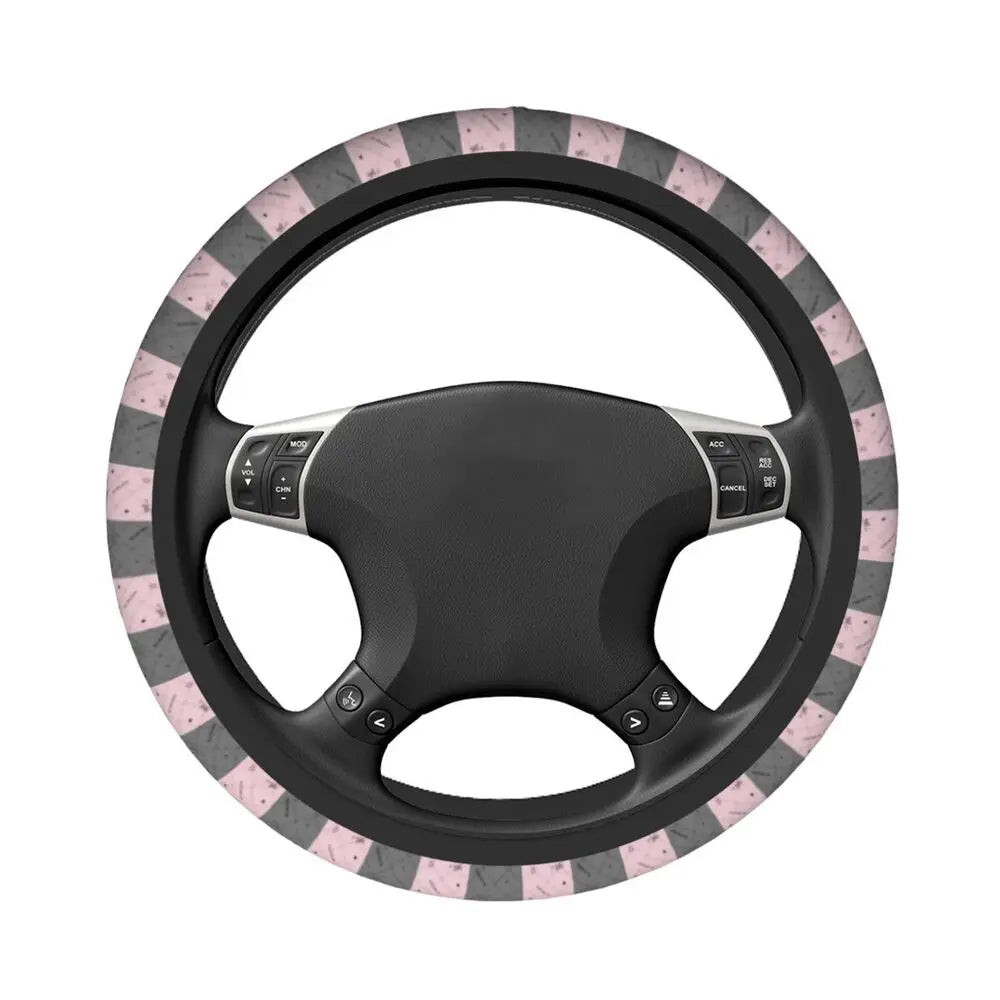 Kuromi Steering Wheel Cover 🖤