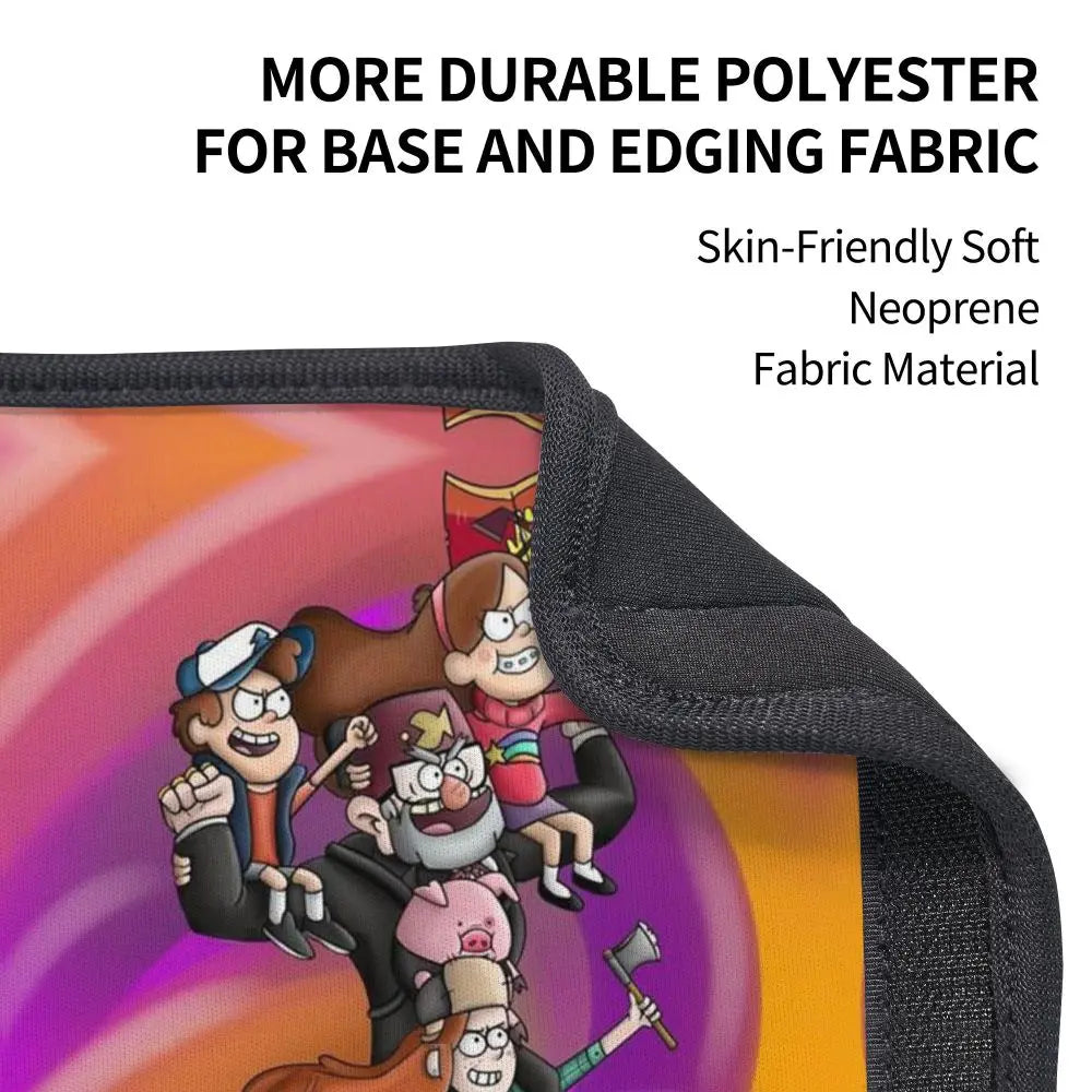 Custom Gravity Falls Anime Car Seat Belt Pads