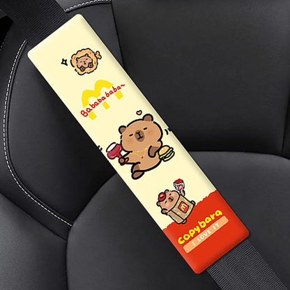 Capybara Seat Belt Protector 🦫