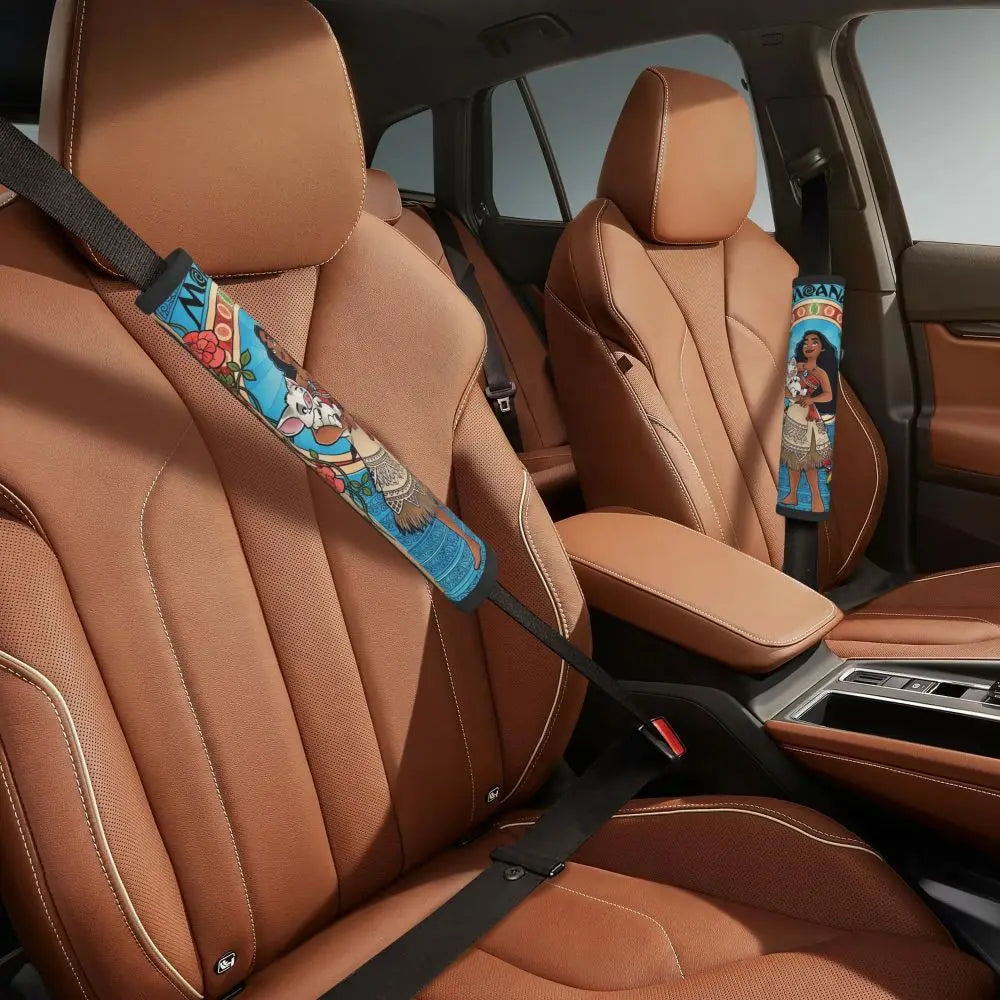 Moana Seat Belt Shoulder Pads (2 PCS)