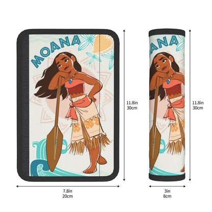 Moana Seat Belt Shoulder Pads (2 PCS)