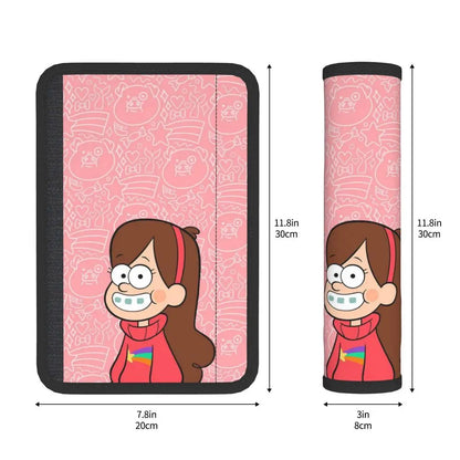 Gravity Falls Seat Belt Covers (2 PCS)