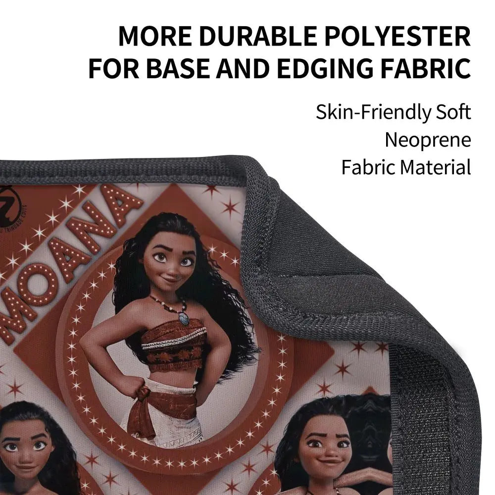 Custom Moana Cartoon Car Seat Belt Pads