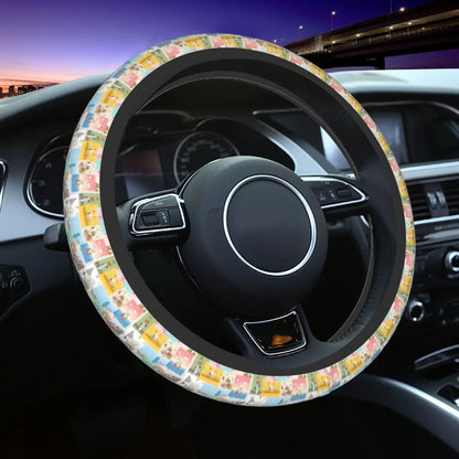 Snoopy Steering Wheel Cover 🐶