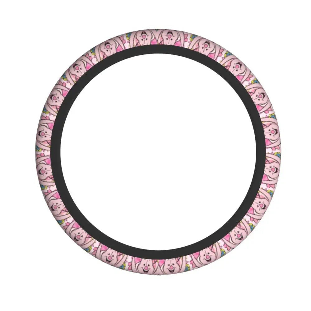 Kawaii Piglet Steering Wheel Cover 🐷