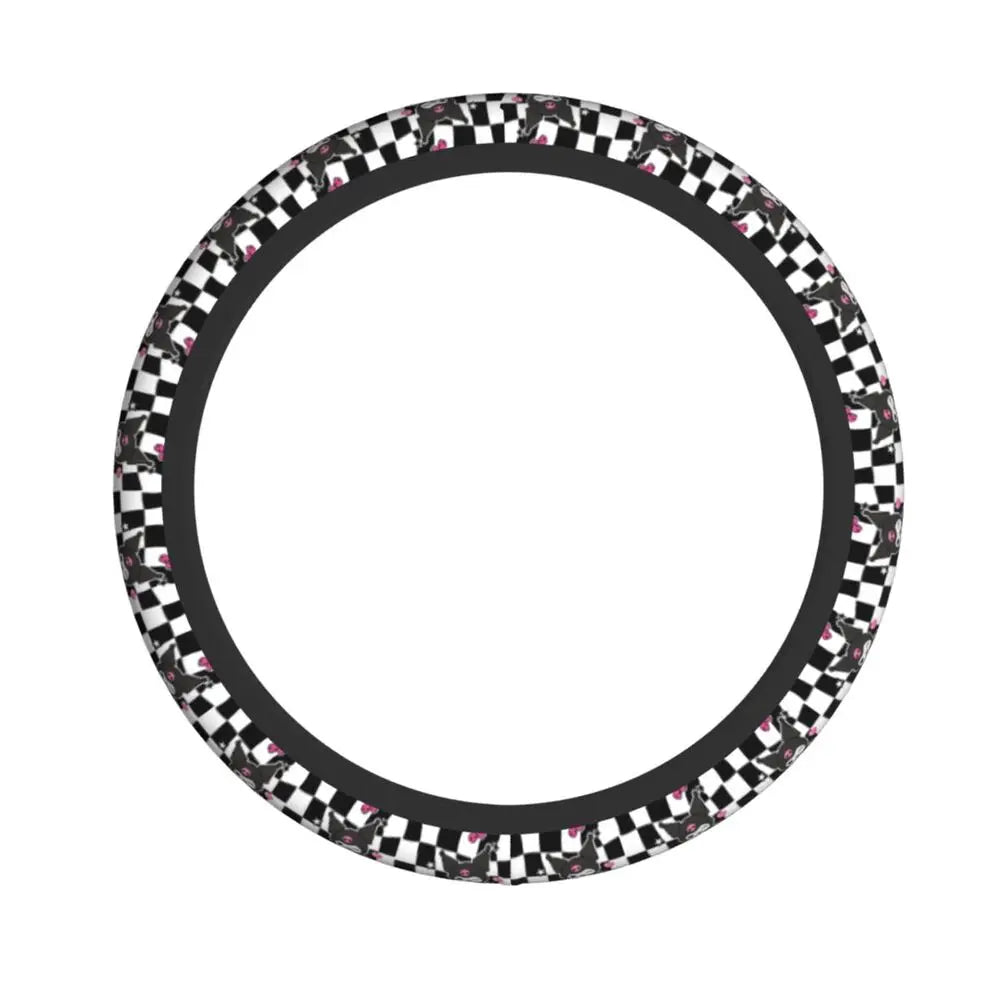 Kuromi Steering Wheel Cover 🖤