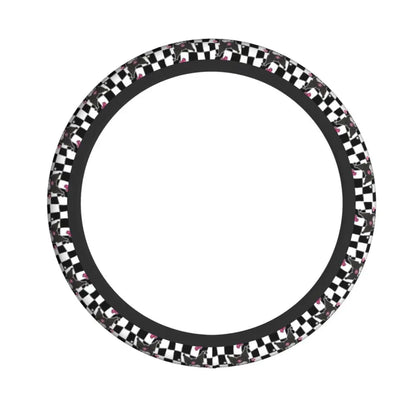 Kuromi Steering Wheel Cover 🖤