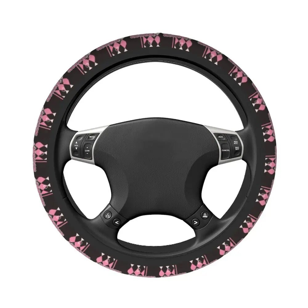 Kuromi Steering Wheel Cover 🖤