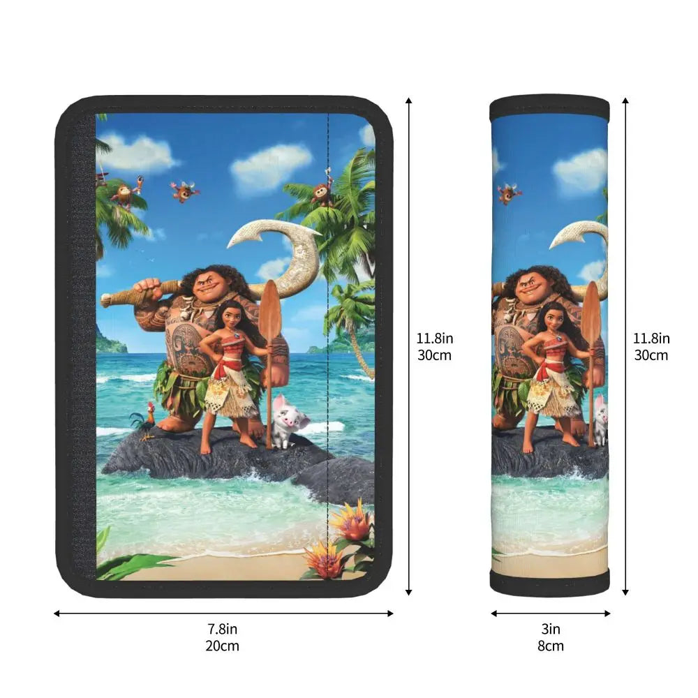 Moana Seat Belt Covers (2 Pack)