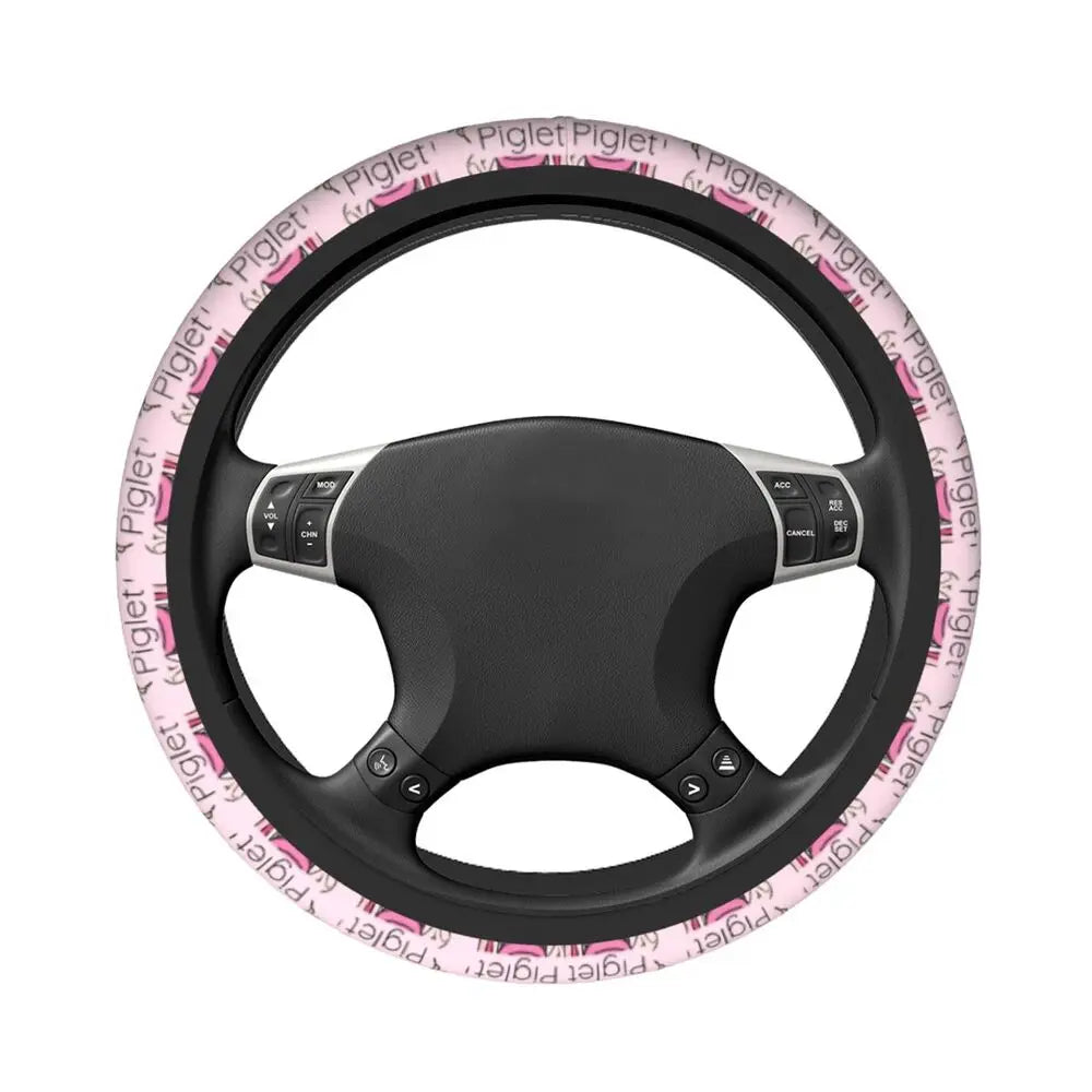 Kawaii Piglet Steering Wheel Cover 🐷