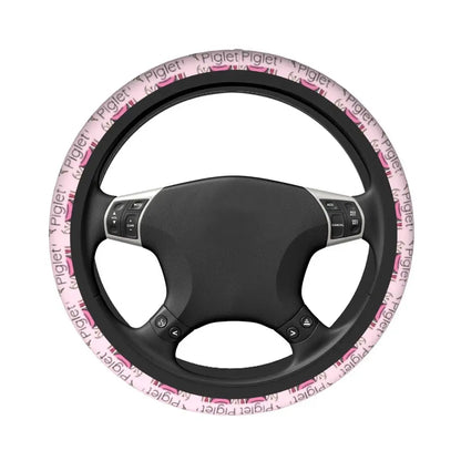 Kawaii Piglet Steering Wheel Cover 🐷