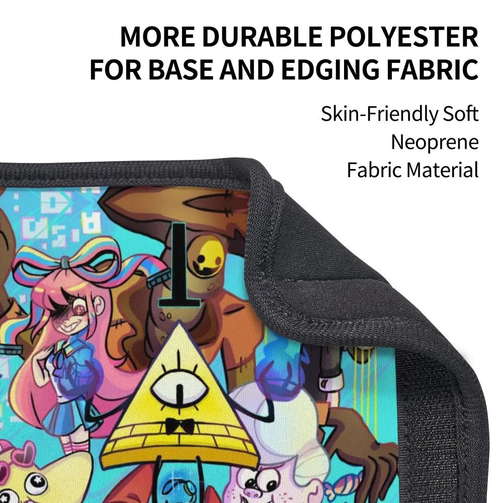Custom Gravity Falls Anime Car Seat Belt Pads
