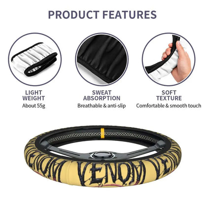 Venom Steering Wheel Cover 🖤