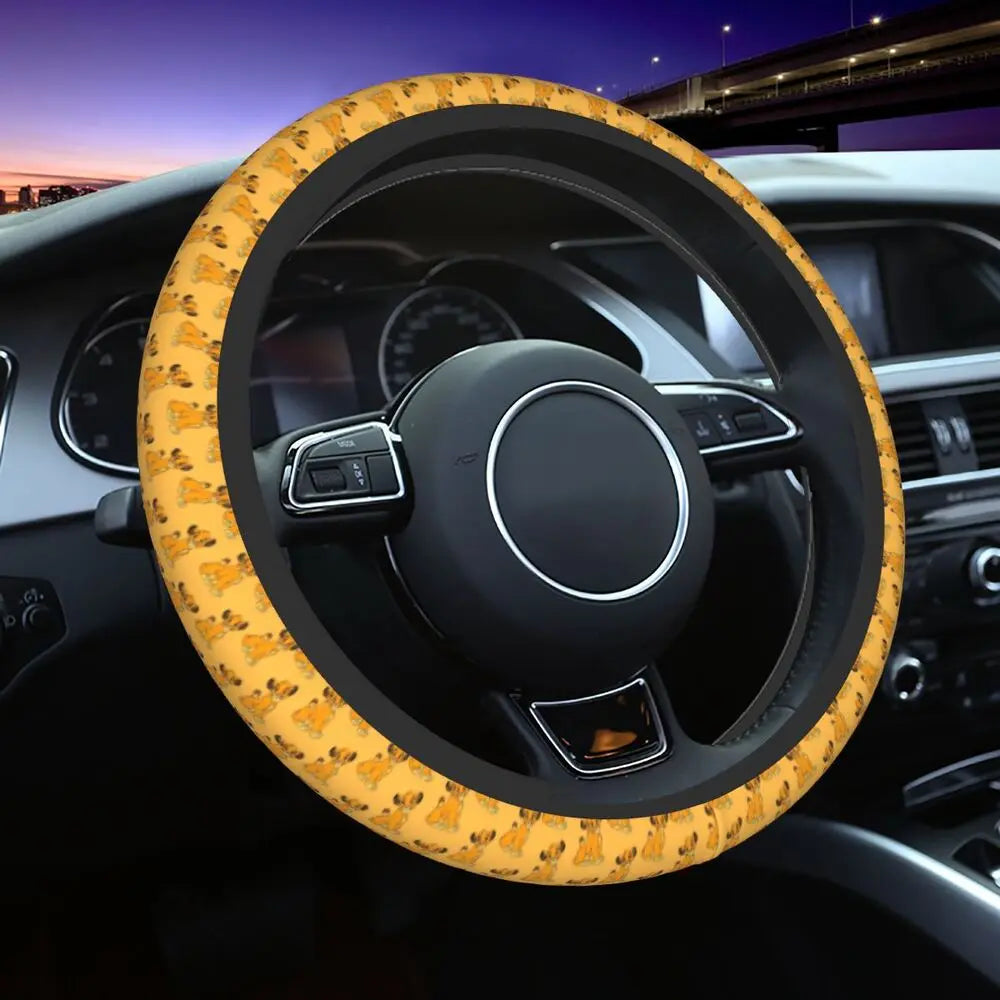 Simba & Nala Steering Wheel Cover