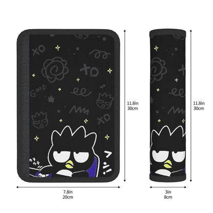 BADBADTZ-MARU Car Seat Belt Pads (2 Pack)