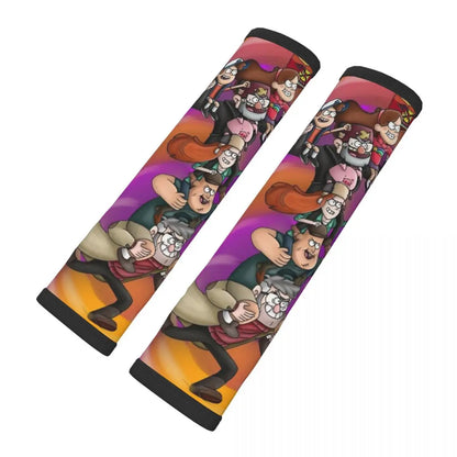 Gravity Falls Seat Belt Pads (2 Pack)