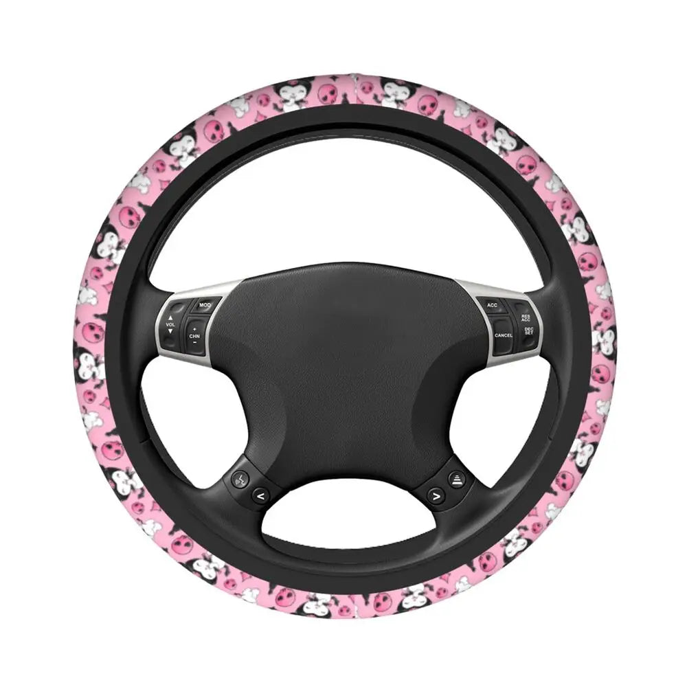 Kuromi Steering Wheel Cover 🖤