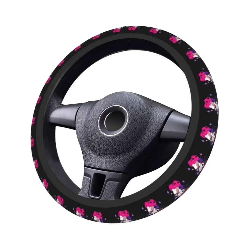 Kuromi Steering Wheel Cover 🖤