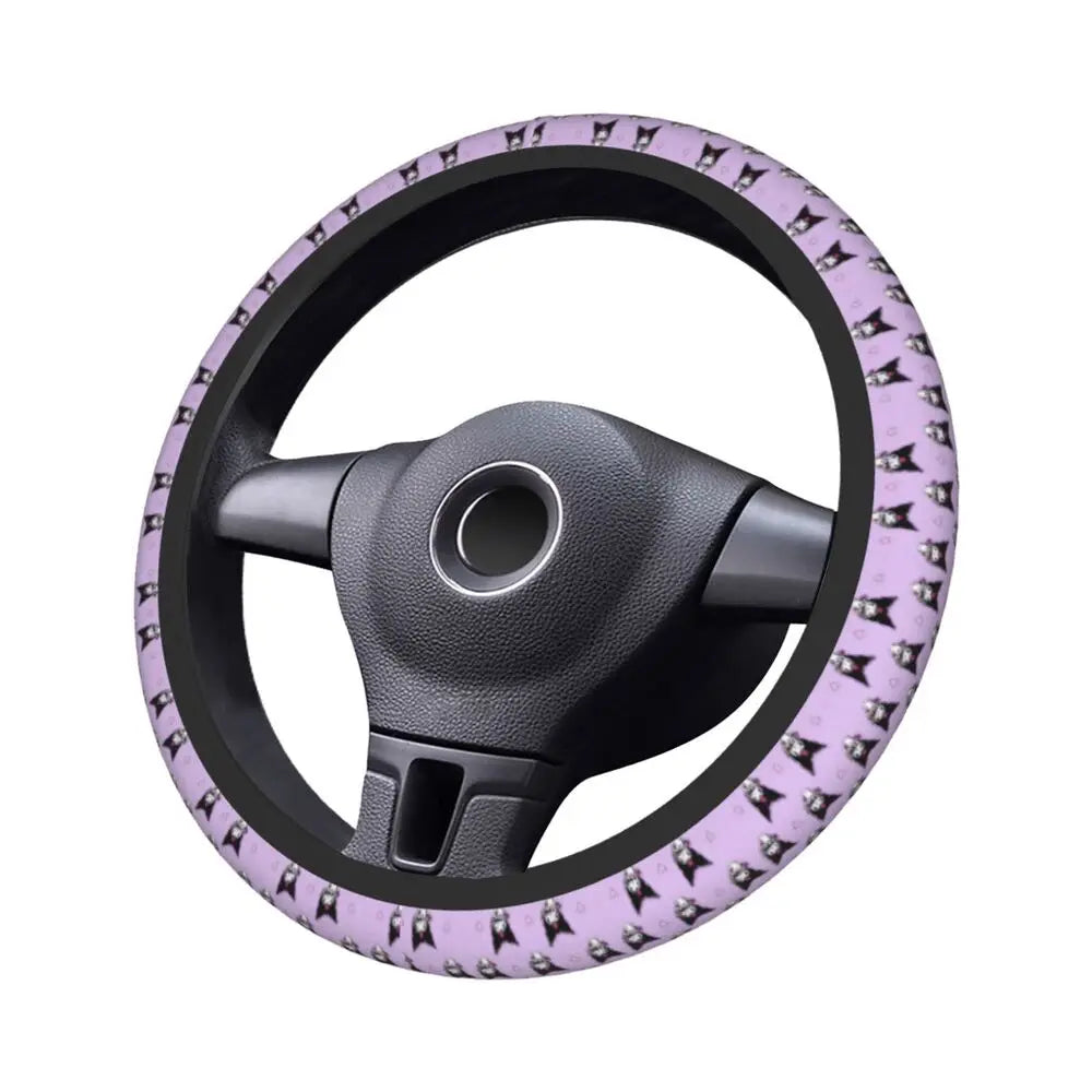 Kuromi Steering Wheel Cover 🖤