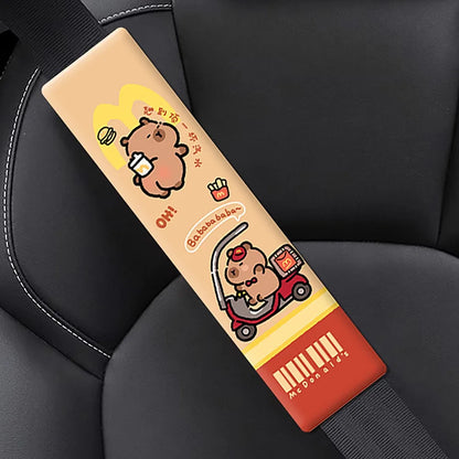 Capybara Seat Belt Protector 🦫