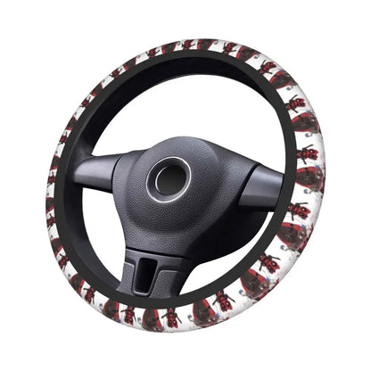 Deadpool Manga Steering Wheel Cover 🖤