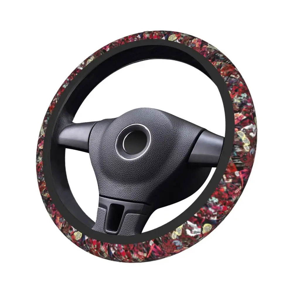 Deadpool & Wolverine Steering Wheel Cover 🖤