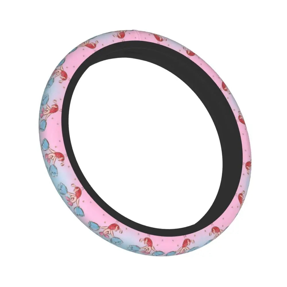 Kawaii Piglet Steering Wheel Cover 🐷