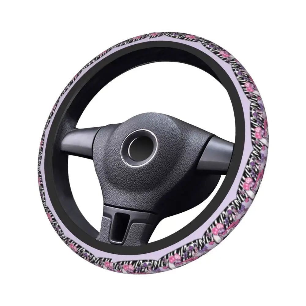 Kuromi Steering Wheel Cover 🖤