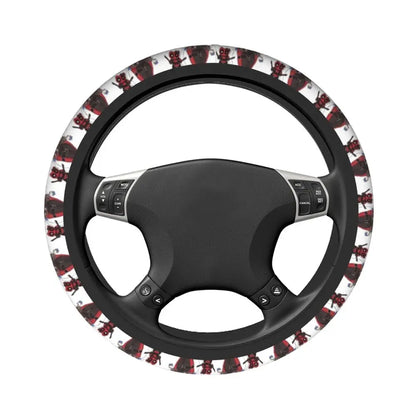 Deadpool & Wolverine Steering Wheel Cover 🖤
