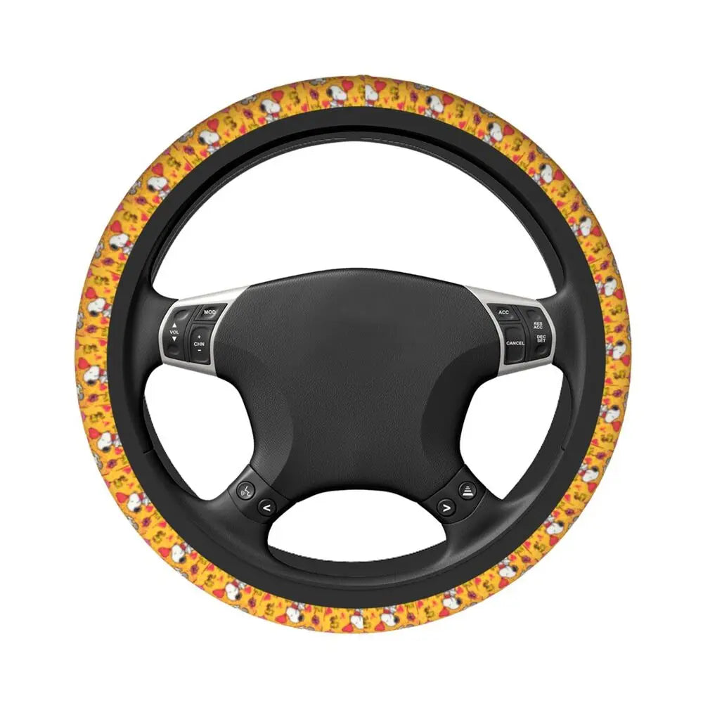 Snoopy Steering Wheel Cover 🐶