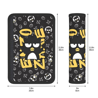 BADBADTZ-MARU Car Seat Belt Pads (2 Pack)