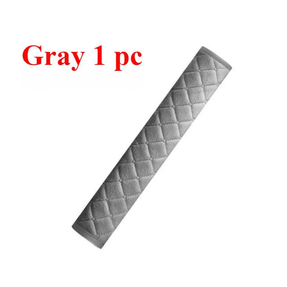 2Pcs Universal Car Seat Belt Cover – Soft Plush Shoulder Pads