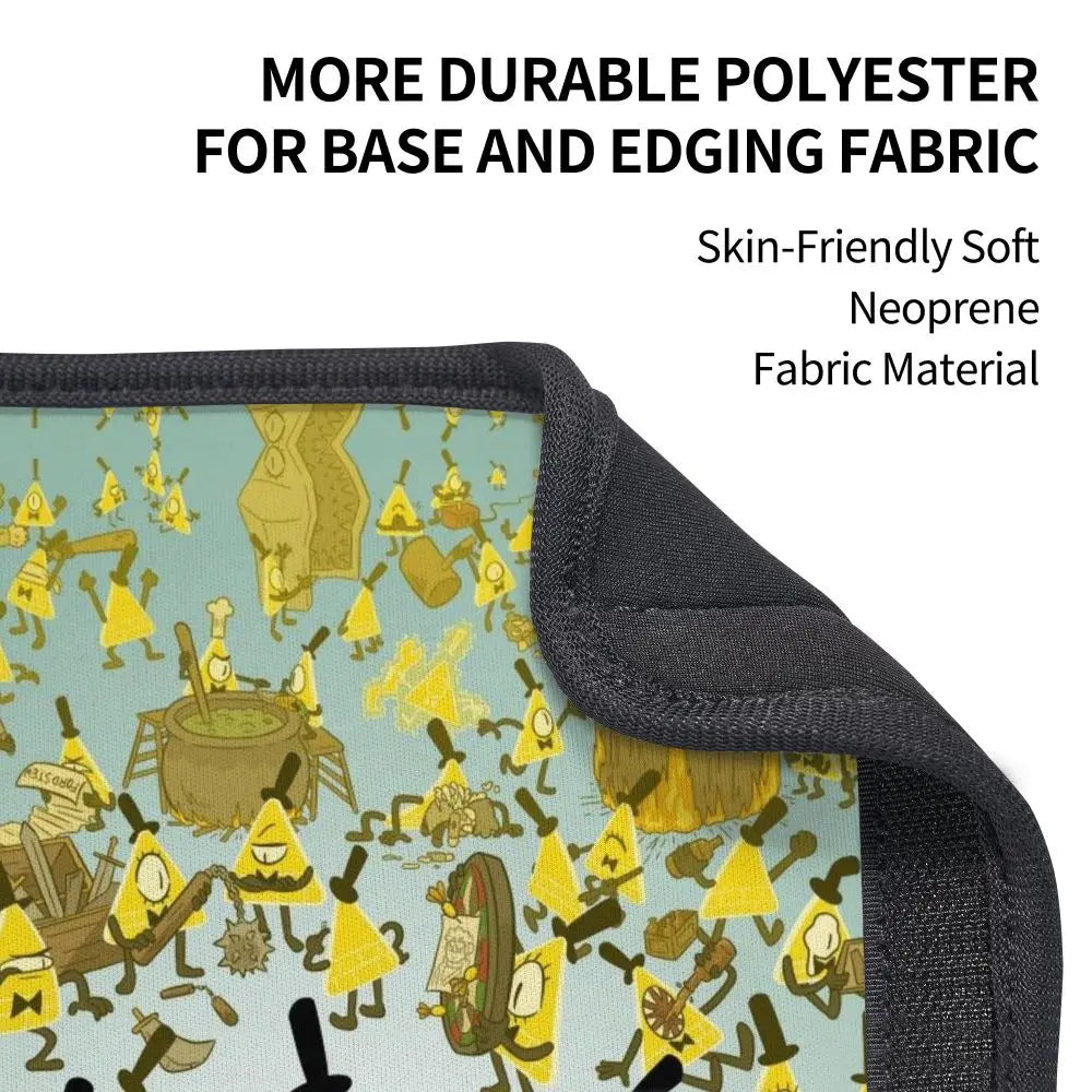 Custom Gravity Falls Anime Car Seat Belt Pads