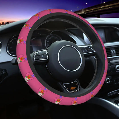 Kawaii Piglet Steering Wheel Cover 🐷