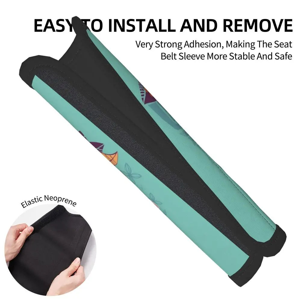 Moana Seat Belt Shoulder Pads (2 Pack)