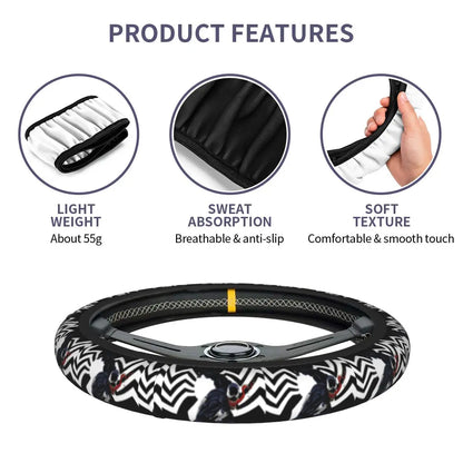 Venom Steering Wheel Cover 🖤