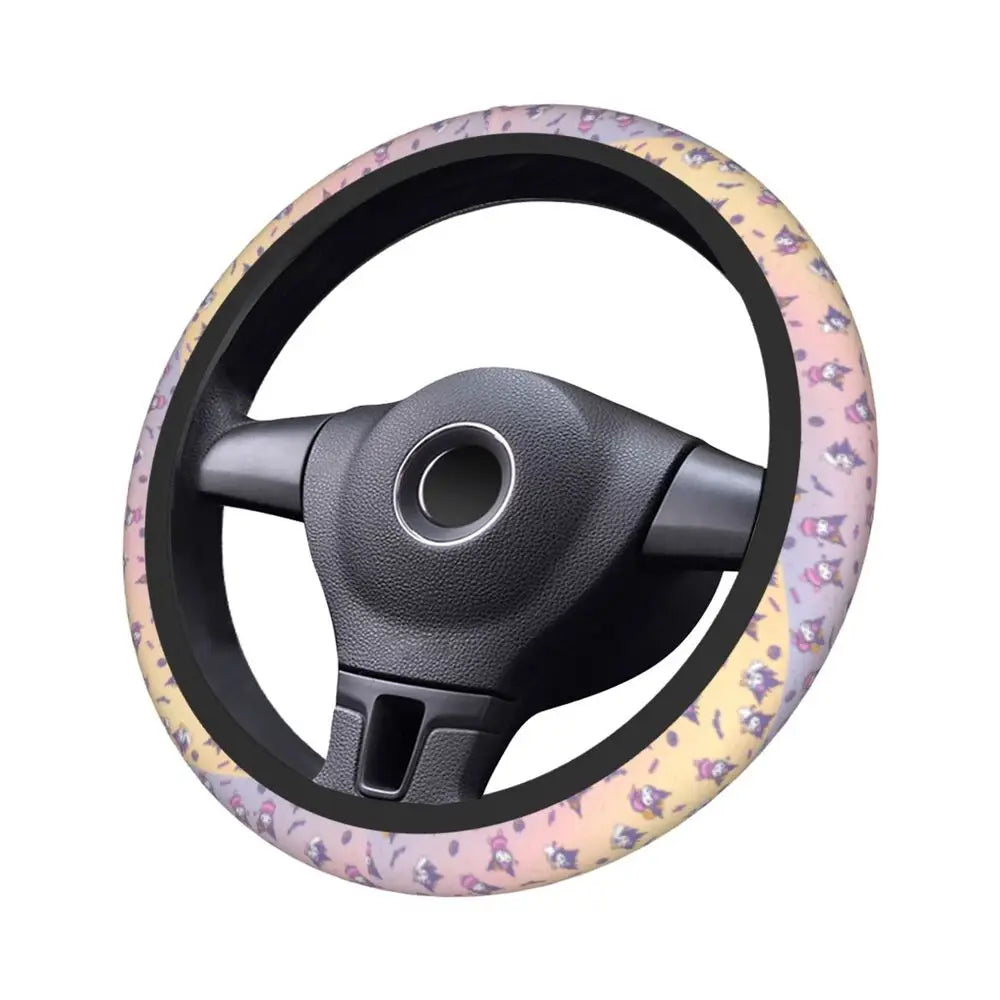 Kuromi Steering Wheel Cover 🖤