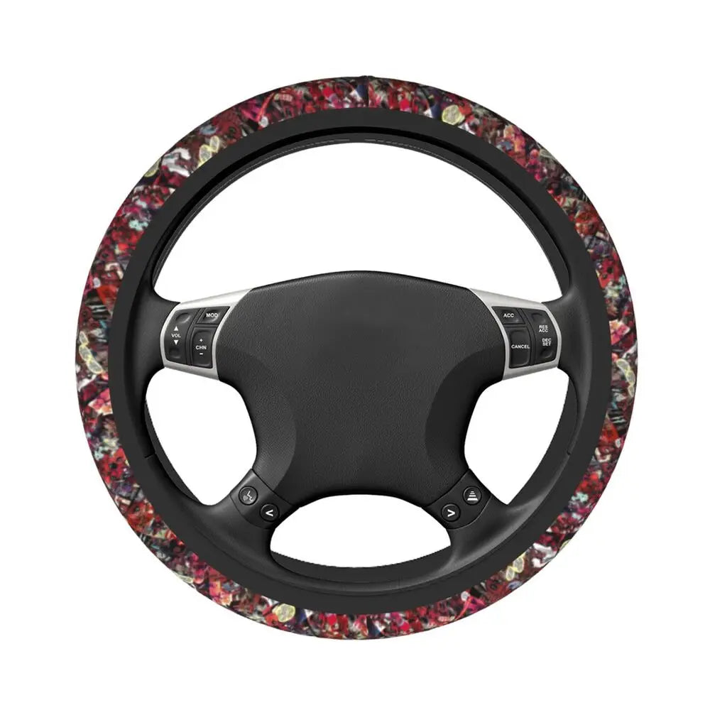 Deadpool Manga Steering Wheel Cover 🖤