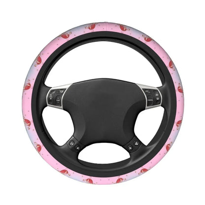 Kawaii Piglet Steering Wheel Cover 🐷