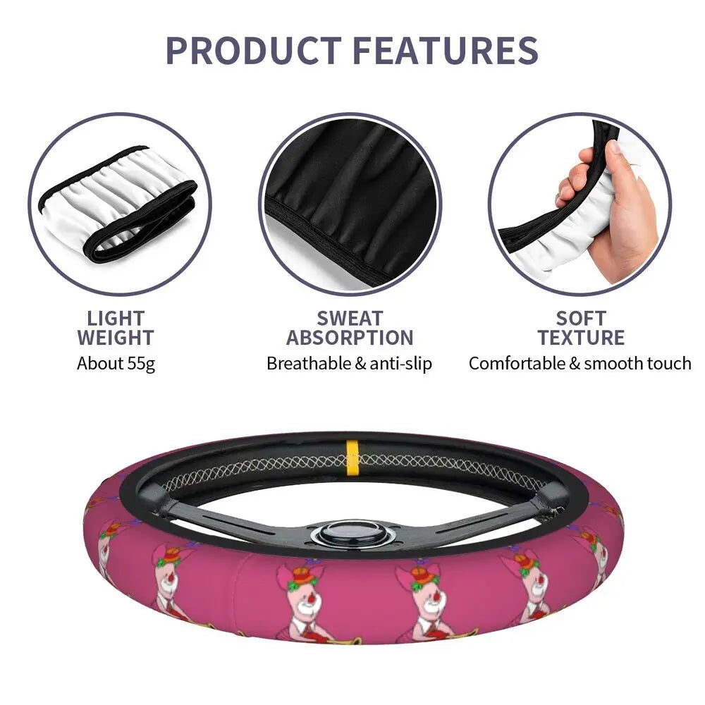 Kawaii Piglet Steering Wheel Cover 🐷